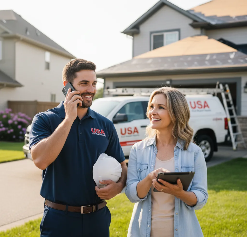 USA Roof Repair Experts customer support in North Logan